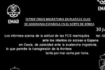La Inteligencia militar señaló la "pasividad" de Marruecos el mismo día de la avalancha: "Permite la transgresión de la frontera"