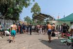 Ceuta sufre un incendio forestal en una zona de monte bajo