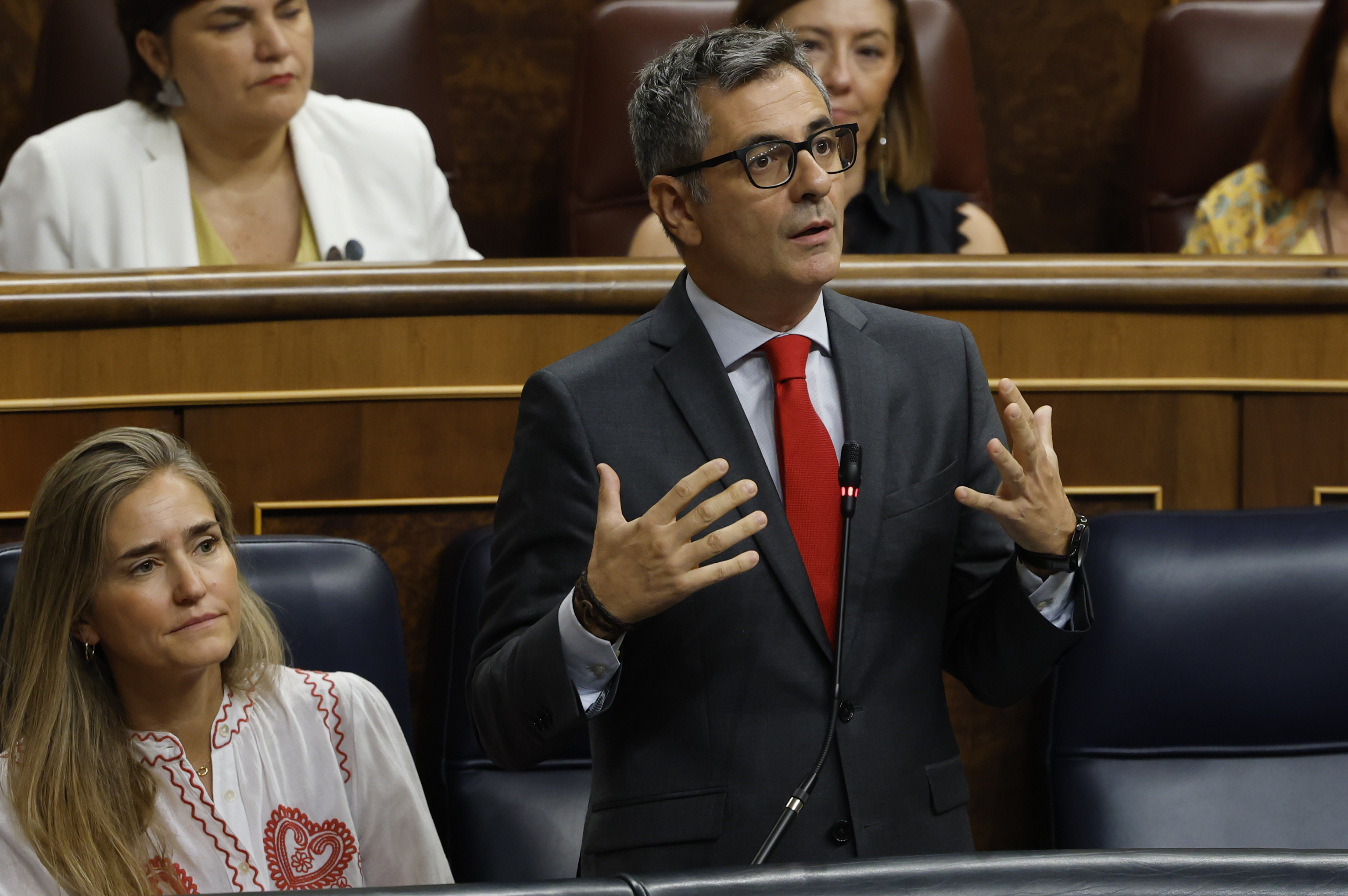 El ministro de Justicia pone en duda el auto del Supremo sobre la 'ley de nietos': "Es muy discutible jurídicamente"