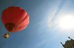 Un herido tras caer de un globo aerostático que acabó en el río Pisuerga a su paso por Simancas