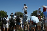 Así vivieron cientos de aficionados la carrera de Fórmula 1 desde el otro lado de las vallas: "Son muy fans, pero no me lo puedo permitir"