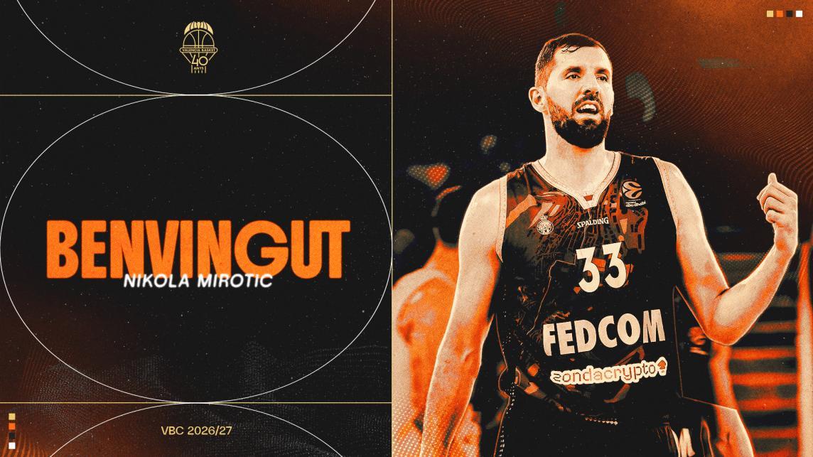 El Valencia Basket da la sorpresa y ficha a Nikola Mirotic