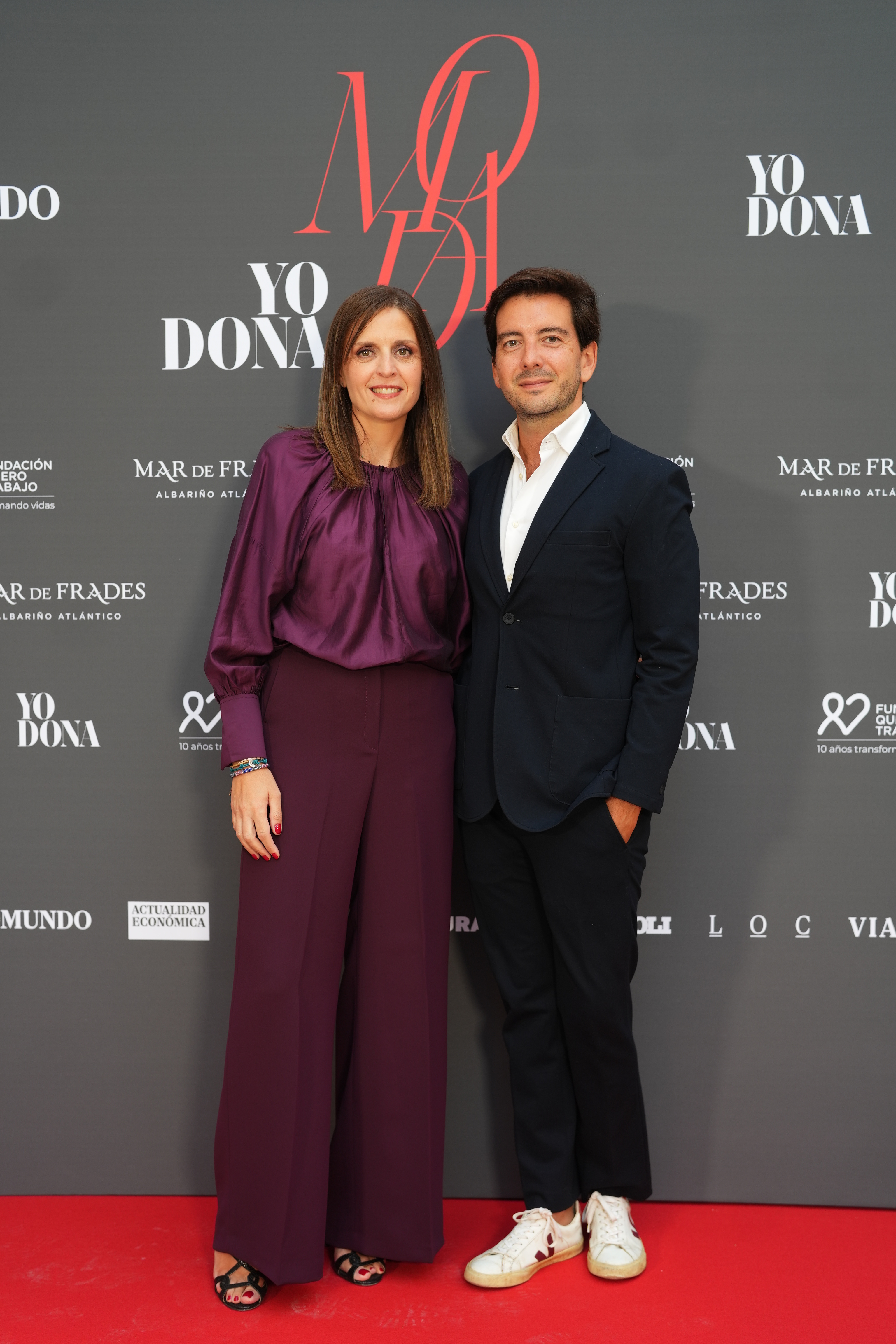Amaya García, directora de Yo Dona, y Andrés Esteban Galisteo, del Hotel Único.