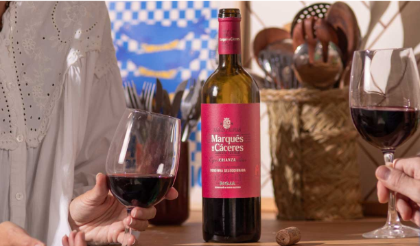 Marqués de Cáceres Crianza 2023 gana la Cata Solidaria del Rotary Club de Logroño