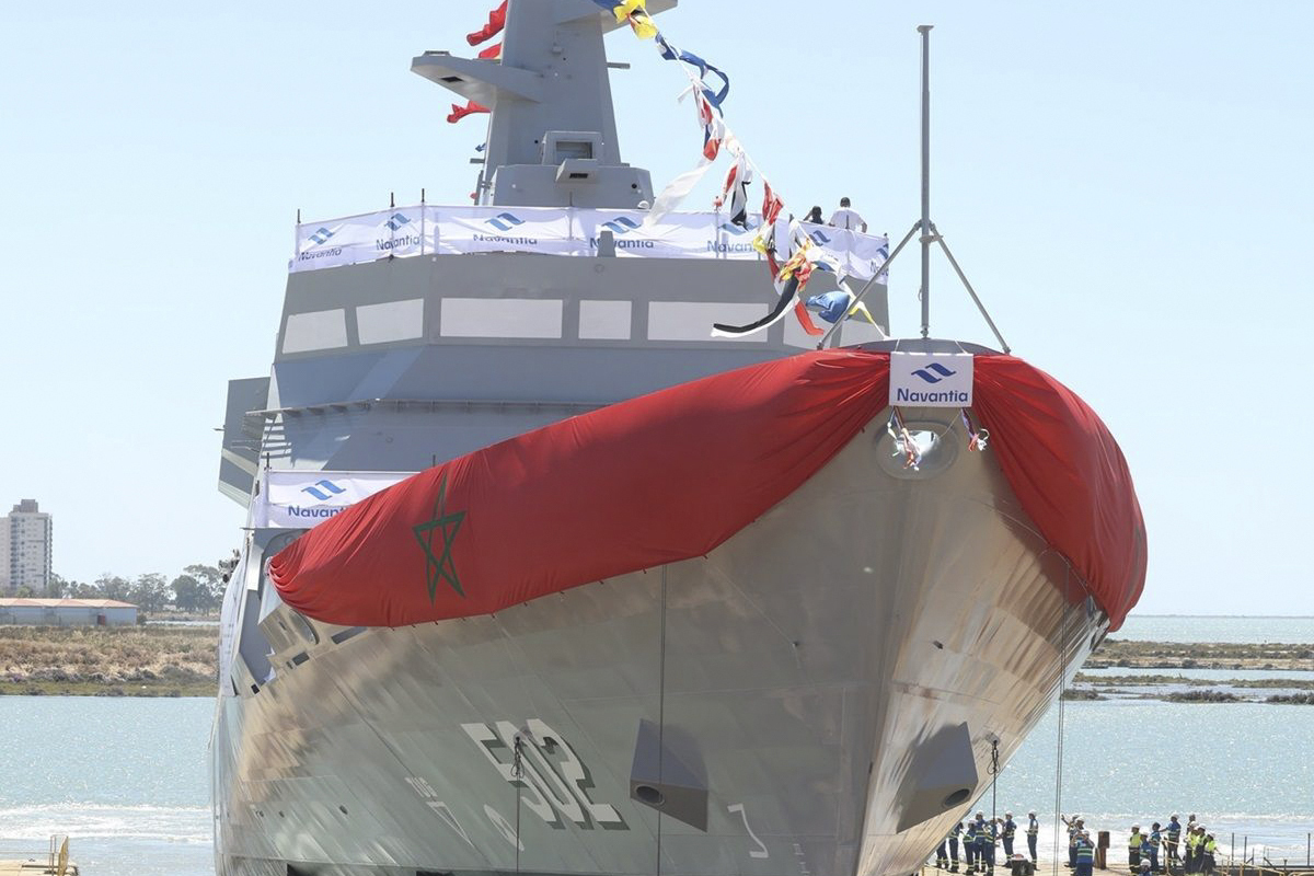 Navantia entrega a Marruecos con discreción el primer buque militar que le vende en 40 años: "Cumplimos el contrato"
