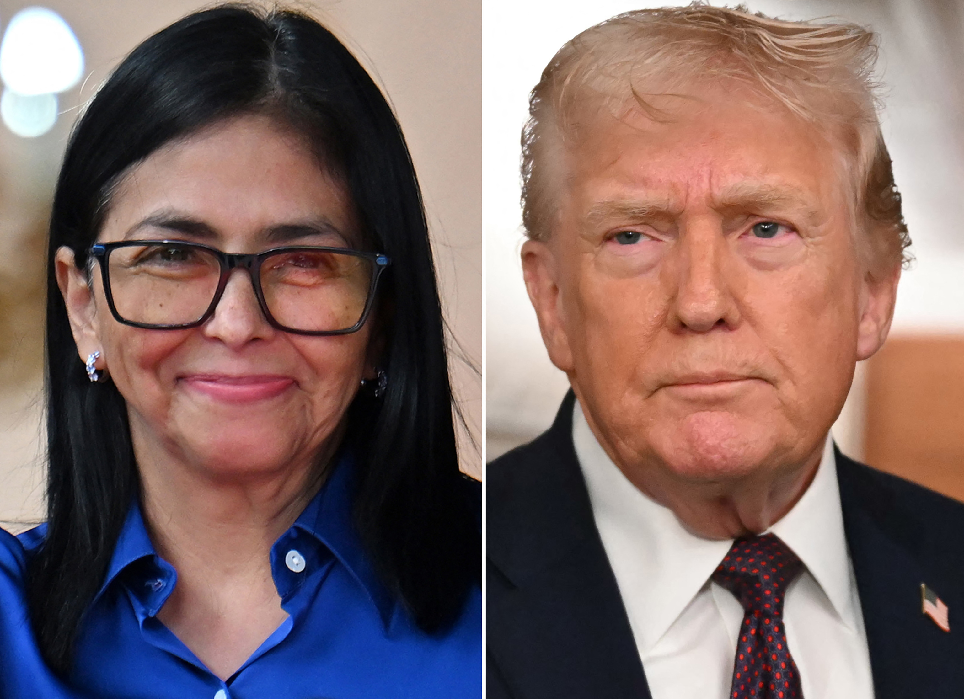 Machado se asoma de nuevo a Venezuela mientras Delcy se cita con Trump en Nueva York