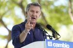 Feijóo promete cerrar la frontera "a cal y canto" a los inmigrantes que no vengan "a trabajar"