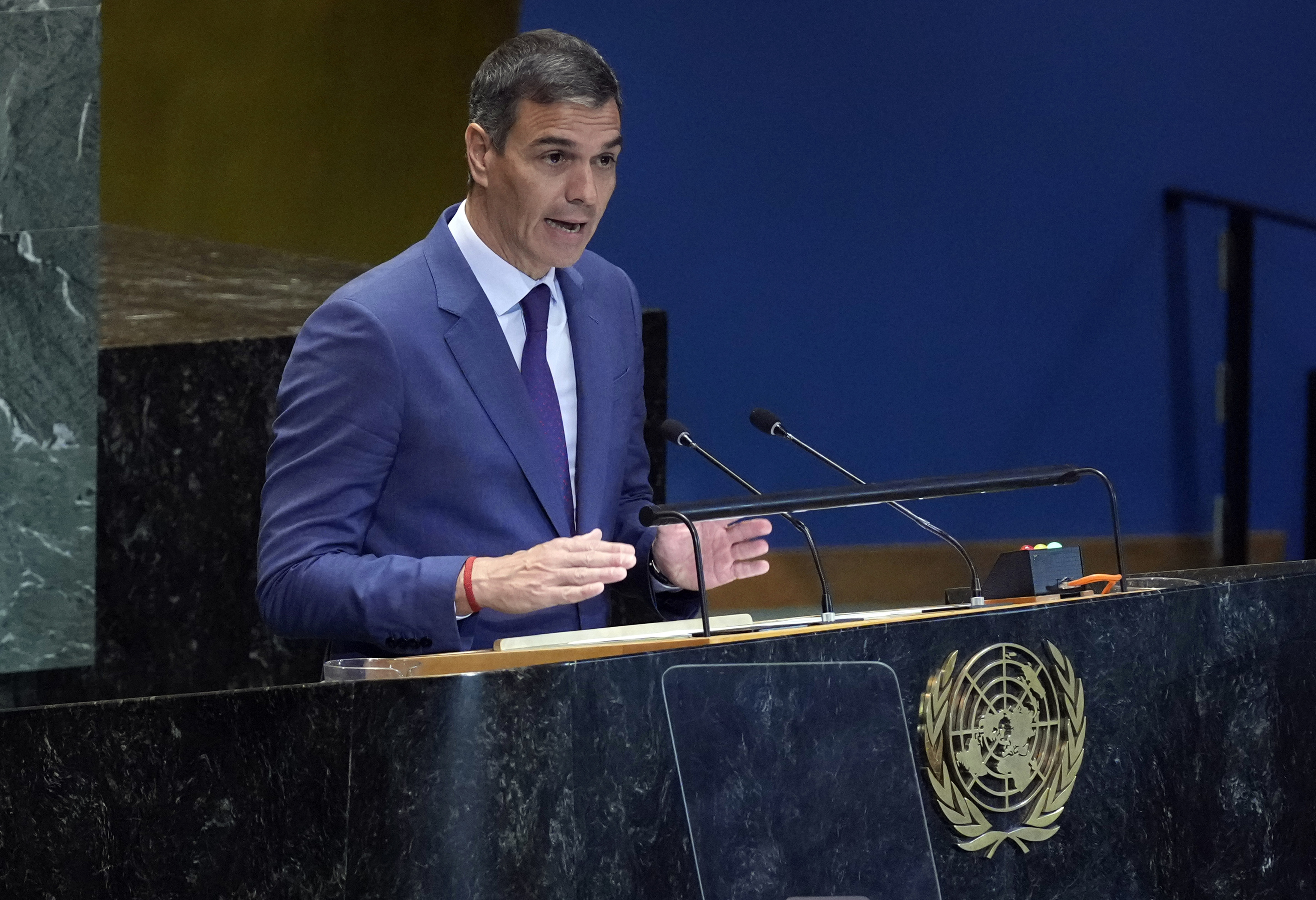 Pedro Sánchez lleva a la ONU su modelo migratorio en plena crisis de Ceuta