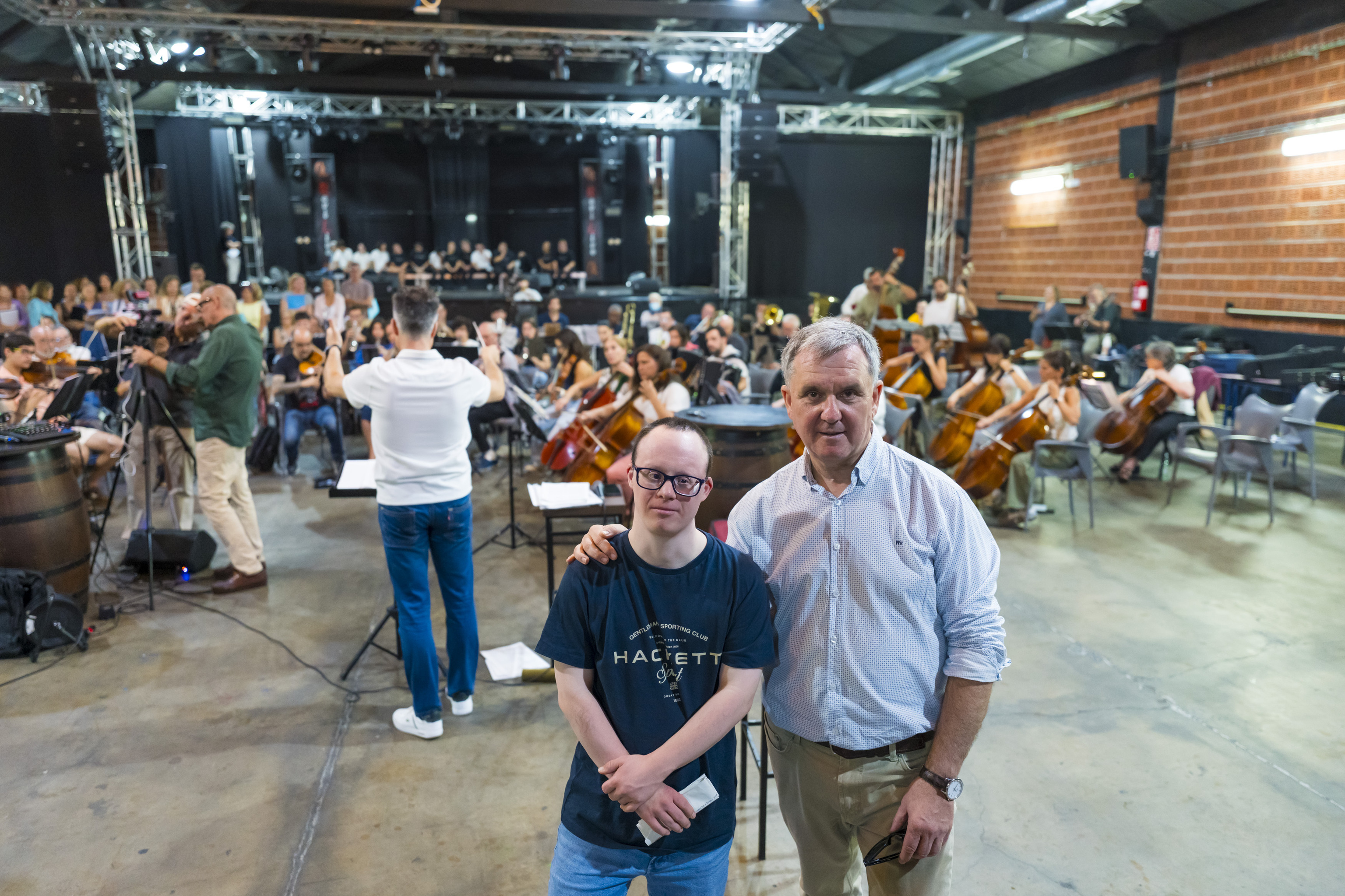 Los 'protas' del concierto que canta para unir fuerzas por la inclusión de las personas con discapacidad: "La música lo mueve todo y ellos también"