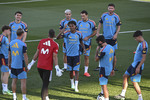 Clamor por los campeones del mundo: colas de siete horas a más de 30 grados para ver el primer entrenamiento de la selección