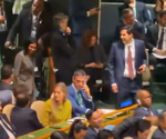 Félix Plasencia y Oliver Blanco, los dos poderosos escoltas de Delcy en su golpe de efecto en la ONU