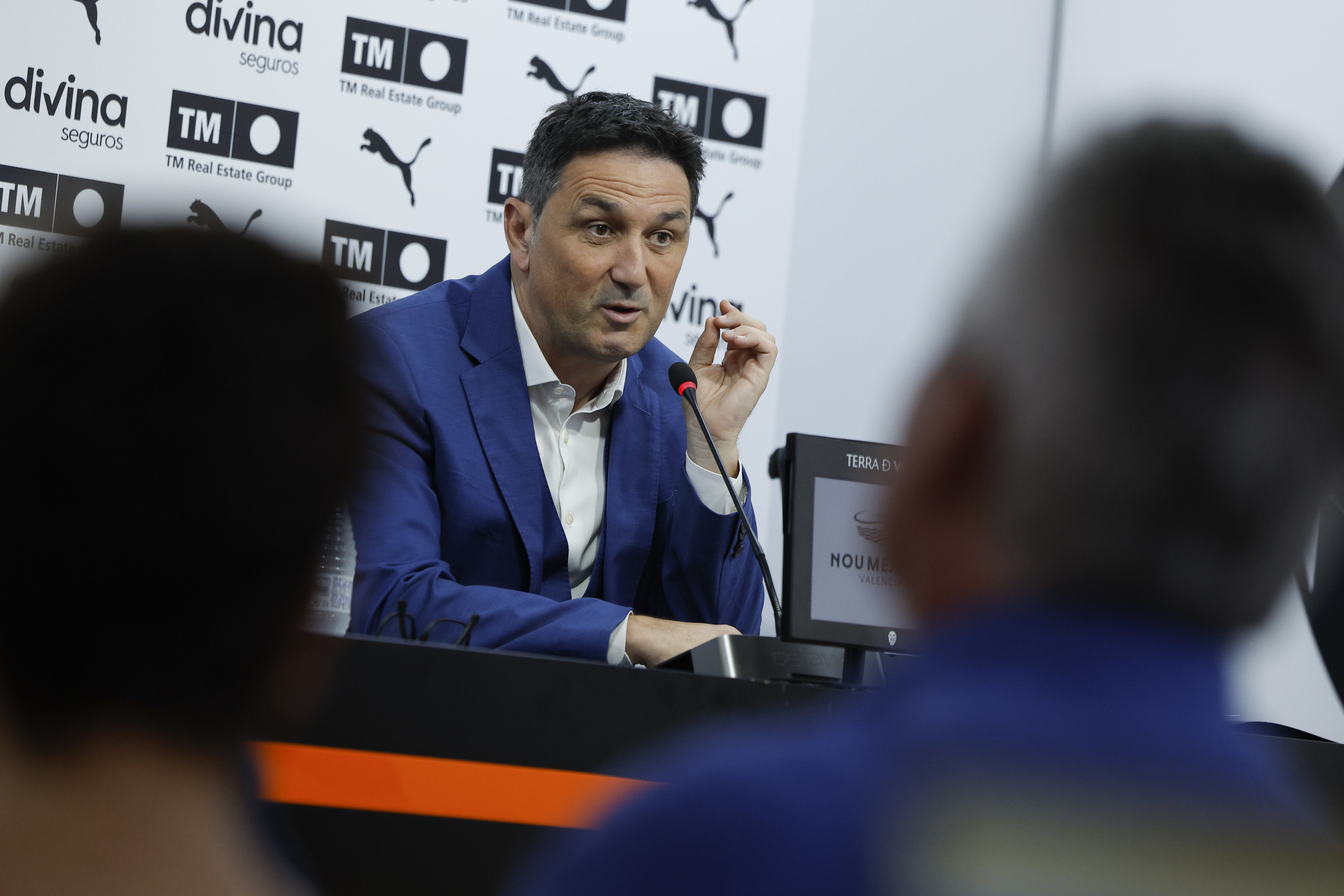 Braulio Vázquez cree en el proyecto del Valencia y en Javier Aguirre: "No le asusta"