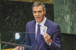 Sánchez apela a la crisis de Ceuta para reivindicar los valores de la ONU en un discurso de oposición frontal a Trump: "Las fuerzas reaccionarias no paran de atacarnos"