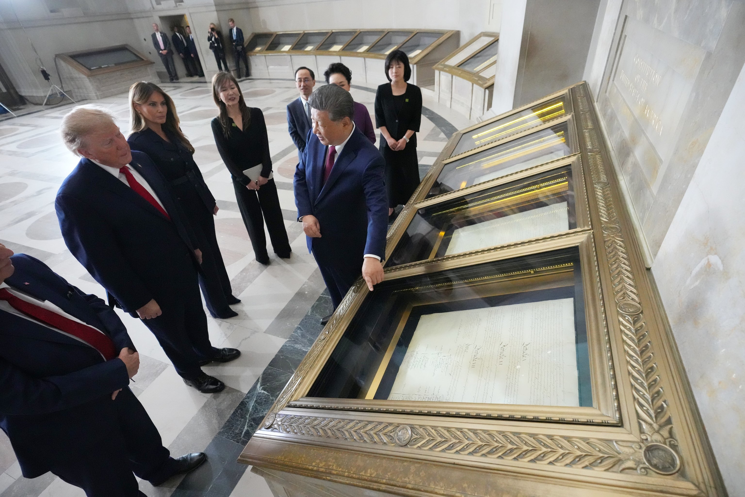 Xi Jinping termina su visita a Donald Trump en Washington con el trofeo de ver tratada a China como la otra gran potencia