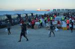 La policía realiza un operativo especial para filiar a los menores migrantes en las playas de Ceuta