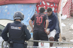 Interceptan a siete migrantes que cruzaban el Estrecho desde Ceuta hacia Cádiz en dos kayaks