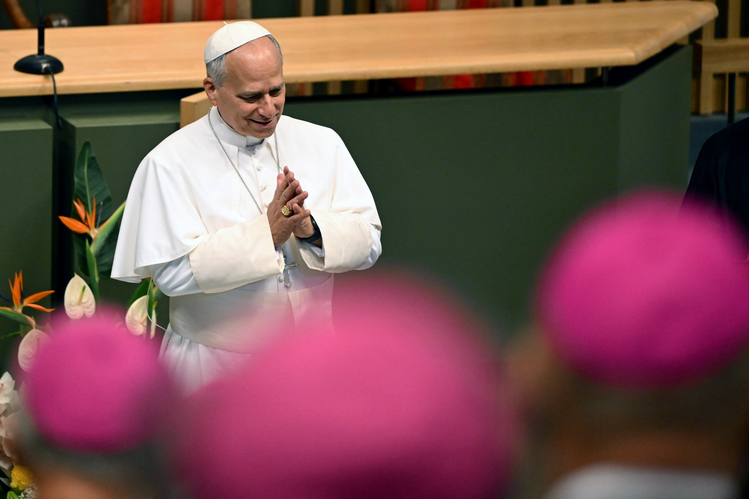 León XIV insta a los obispos a perseguir "la dolora lacra" de los abusos sexuales su paso por Lourdes