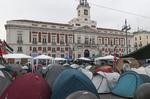 Los acampados elevan las exigencias al Gobierno mientras crece la tensión en Sol: "No vamos a aceptar migajas"