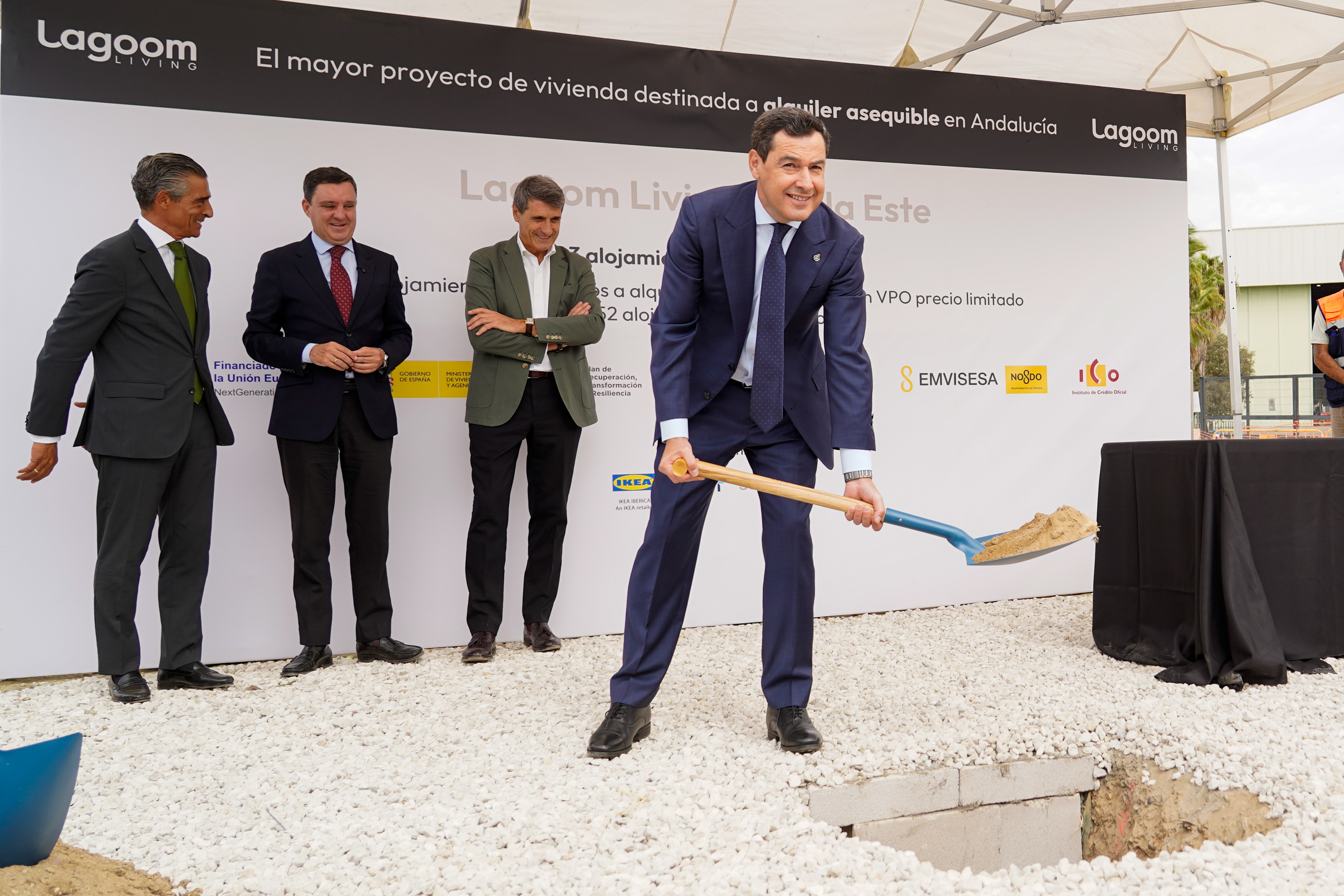 El Gobierno de Sánchez y la Junta aplazan la confrontación para impulsar 691 viviendas de alquiler asequible en Sevilla