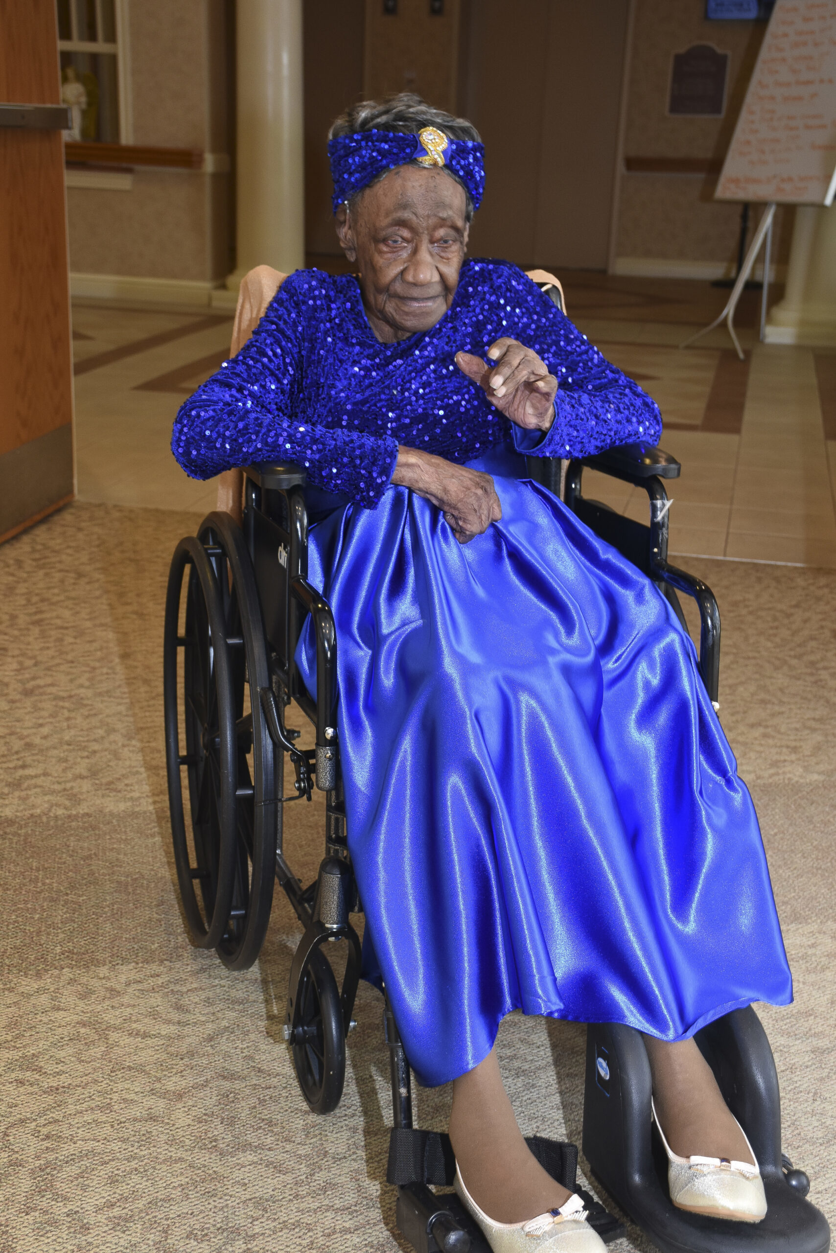 La estadounidense que acaba de cumplir 116 años rodeada de cuatro generaciones y es la segunda más longeva del mundo