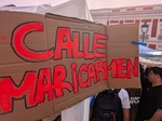 Travesía del Cruising, Plaza Marica Maricarmen o avenida de las Precarias: la acampada de Sol se convierte en una ciudad con 1.248 tiendas y 66 calles
