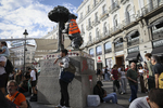 Los iconos turísticos de Madrid, trastocados por la rebelión Maricarmen: "Es horroroso, no pudimos hacernos fotos con el Oso"