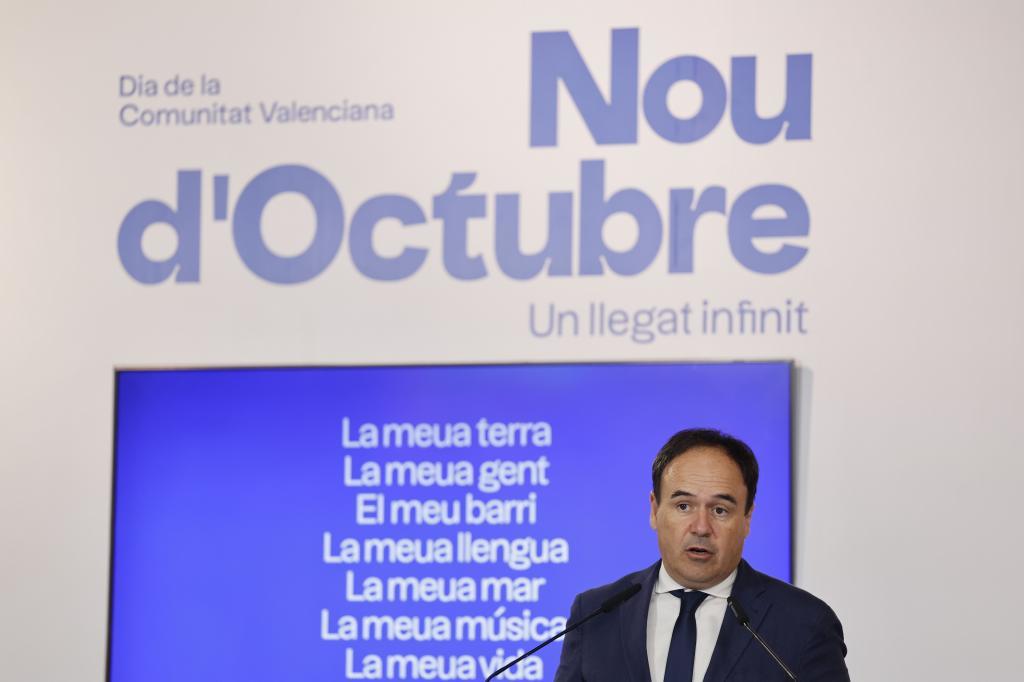 La Generalitat centra la campaña del 9 d'Octubre en los 750 años de la muerte de Jaume I