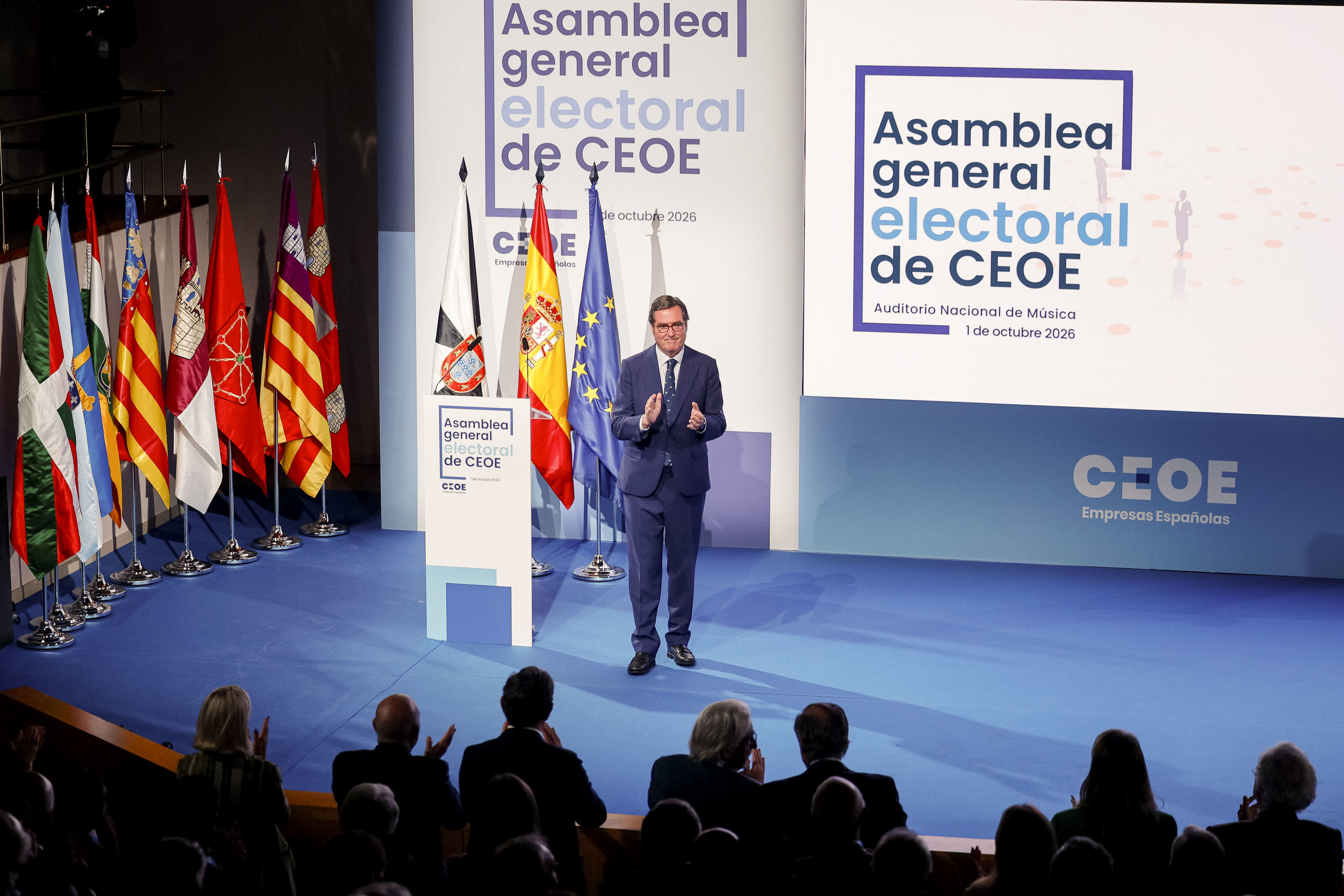Garamendi arranca el nuevo mandato con la patronal más unida que nunca y la vista puesta en las elecciones generales