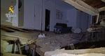 Una cueva que no se conocía, posible origen del derrumbe del bar en San Vicente, La Rioja