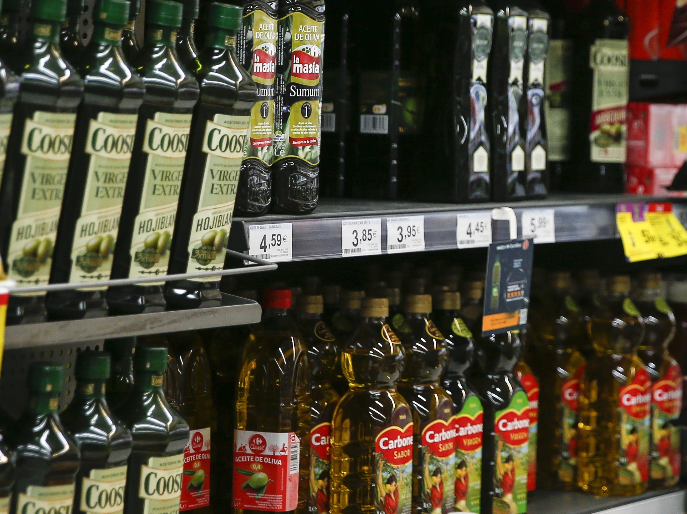 Precio del aceite de oliva virgen extra desde hoy, lunes, 5 de octubre de 2026, en los supermercados: cuánto cuesta en Mercadona, Carrefour o Alcampo