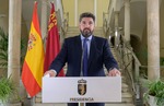 López Miras sobre el adelanto electoral: "Es la oportunidad para poner fin al maltrato y al castigo"