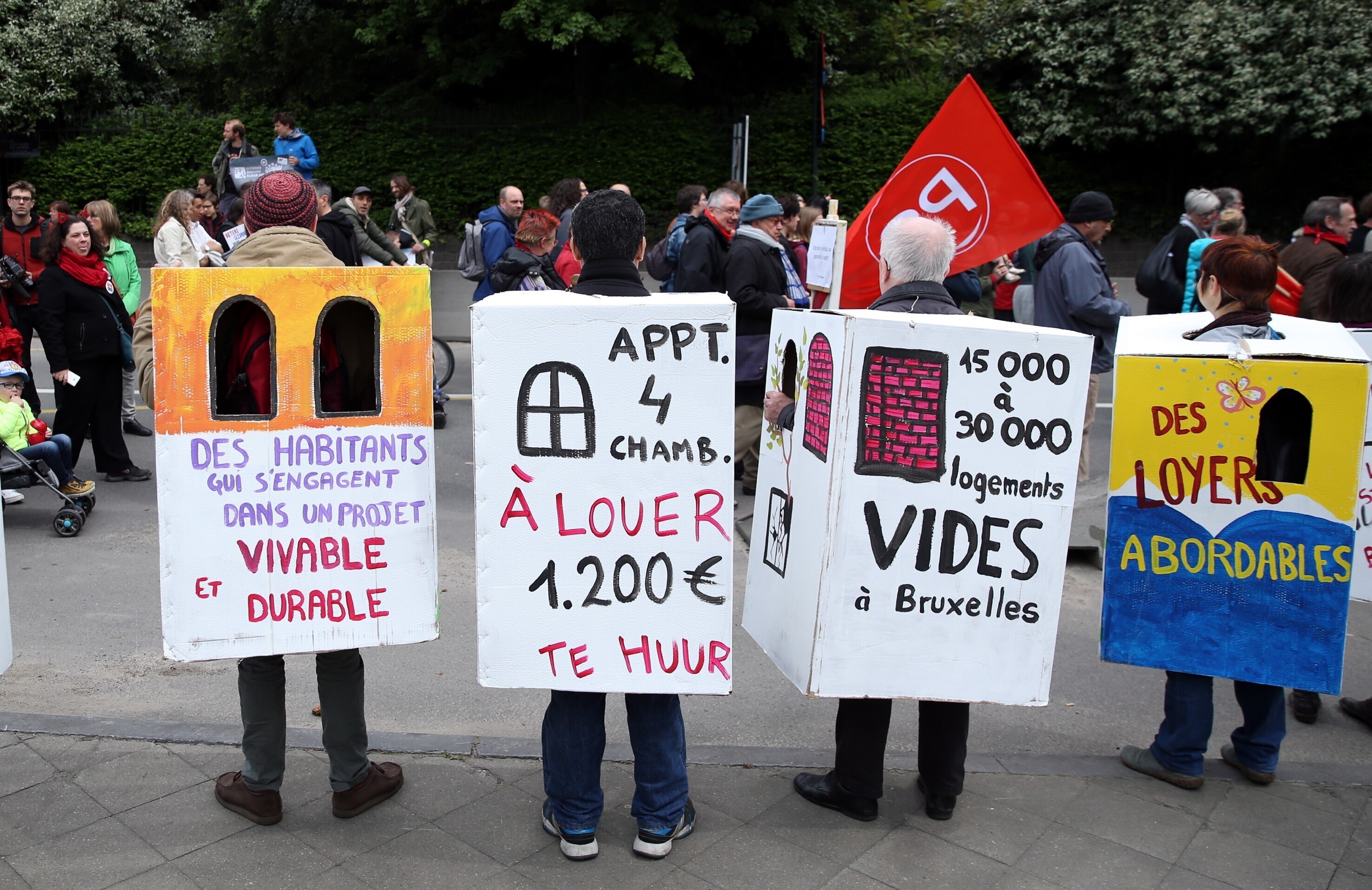 Alquileres en máximos en Bruselas y gran rotación por el 'efecto instituciones' pero con mejores sueldos y pisos mucho más amplios que en Madrid