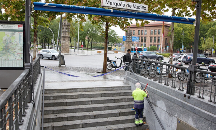 La lluvia inunda varios tramos de Metro en Madrid y provoca cortes parciales en las líneas 4, 5 y 7