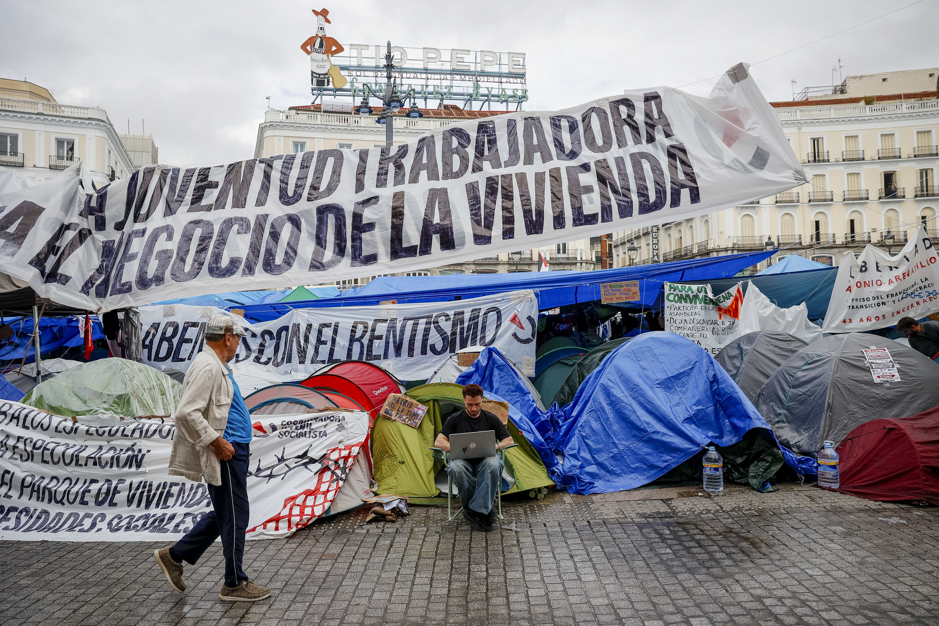 La primera huelga general en la era Sánchez: por la vivienda, en vísperas de unas elecciones y con apoyo del propio Gobierno