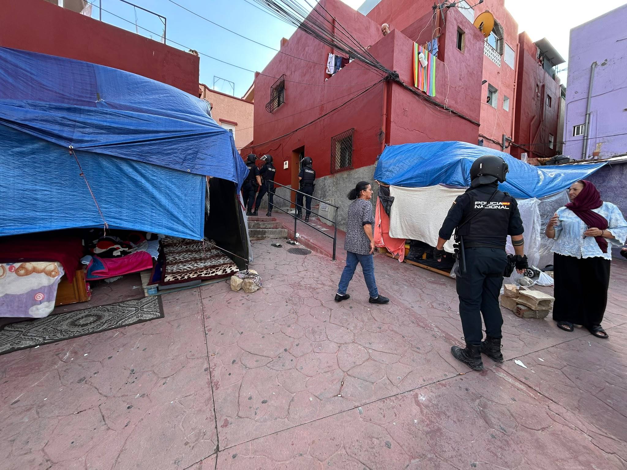 "Estamos hartos, no aguantamos más": el desalojo de El Trampolín agrava la presión sobre las barriadas de Ceuta