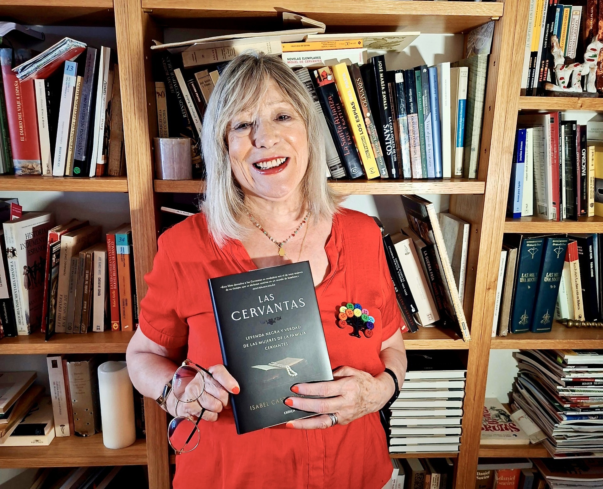 La historiadora Isabel Castro restituye el buen nombre de las mujeres que rodearon a Cervantes
