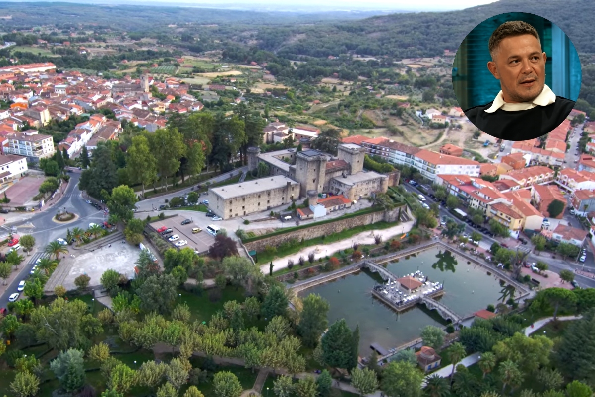 El bonito pueblo donde Alejandro Sanz tiene su finca: un castillo histórico, calles con encanto y rodeado de mucha paz