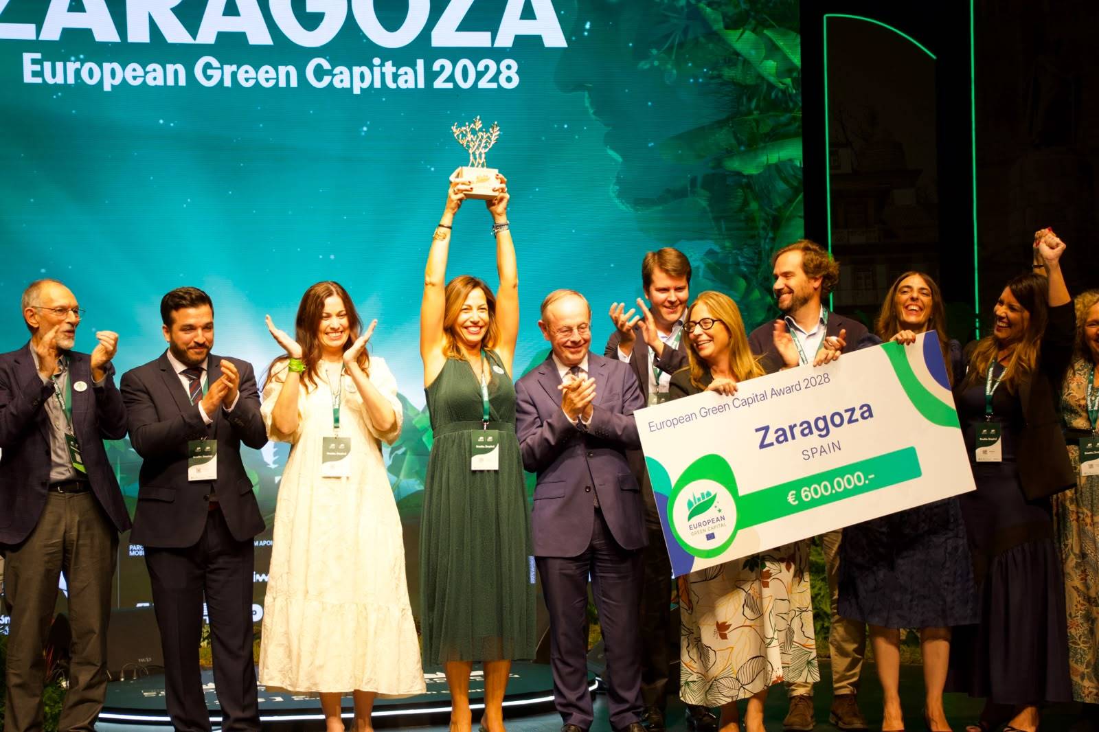 Zaragoza gana el reconocimiento como Capital Verde Europea 2028 por sus políticas ambientales y su compromiso con la sostenibilidad
