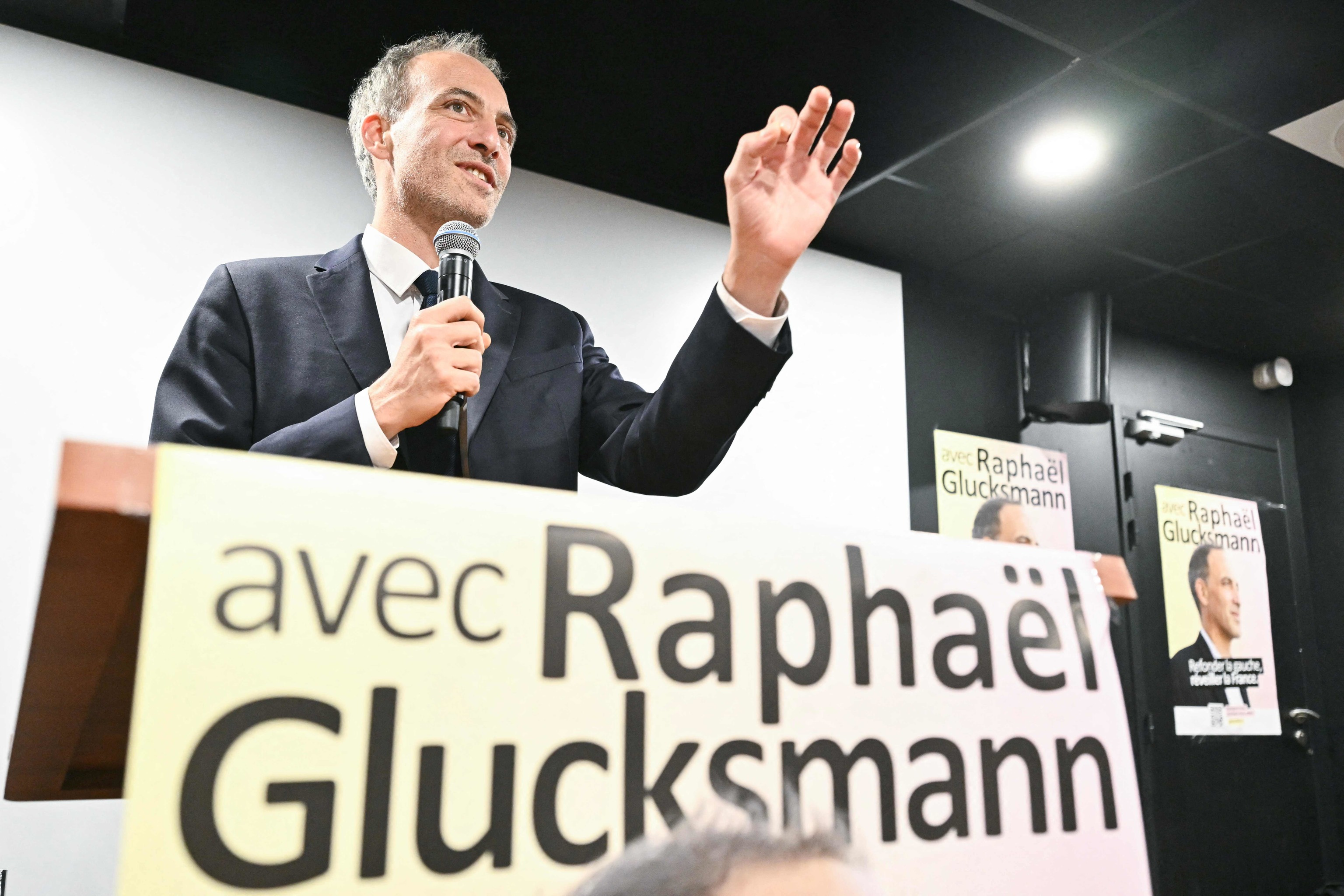 Raphaël Glucksmann, designado como candidato socialdemócrata a las elecciones presidenciales francesas