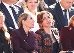 Isabel Díaz Ayuso, the most traditional figure at the Hispanidad Day military parade in an embroidered matador jacket