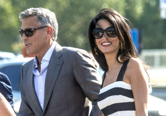 12 años de la boda de cuento de hadas de George y Amal Clooney en Venecia: "Tuvimos suerte de encontrarnos"