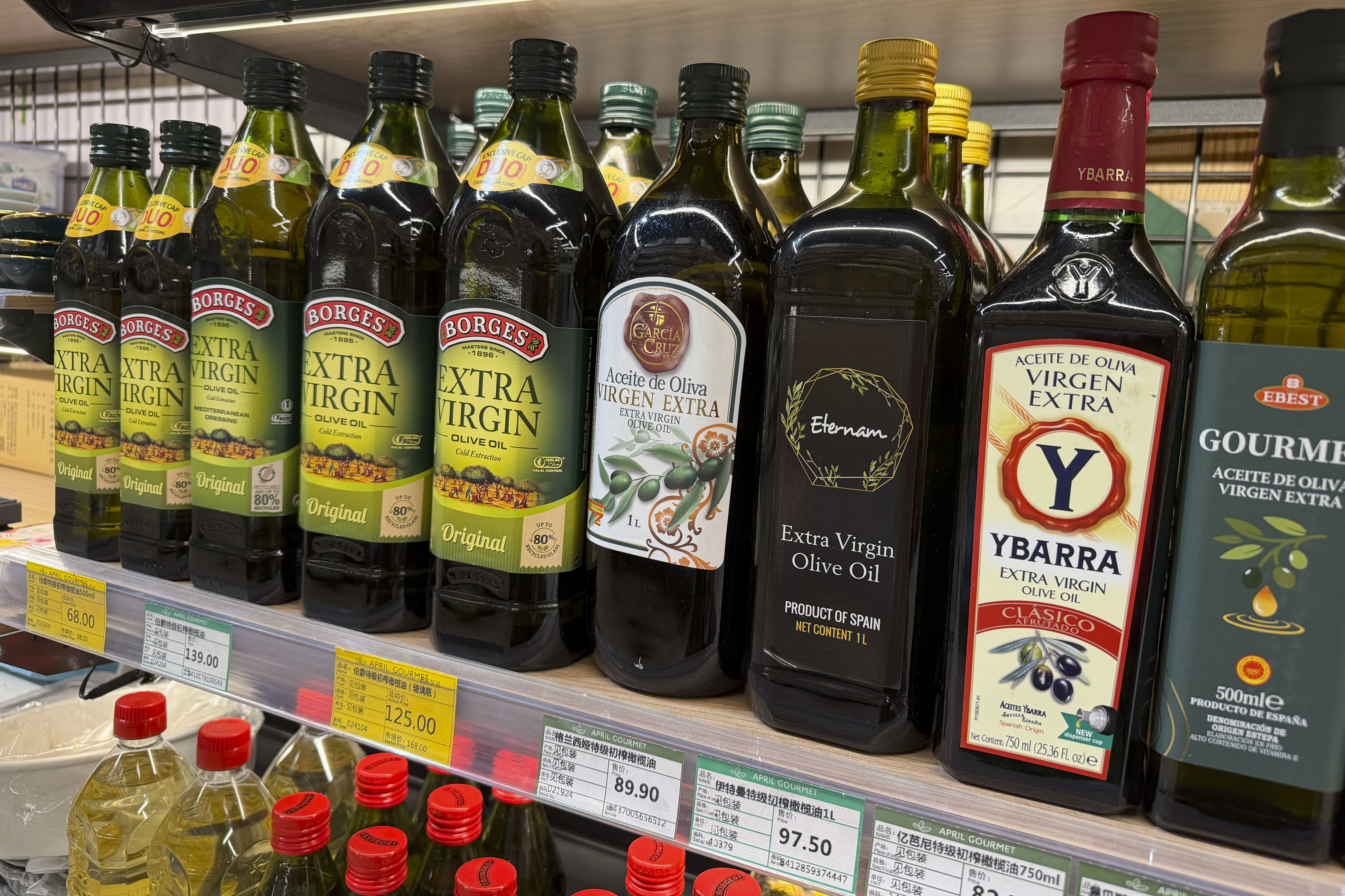 El aceite español, gran ganador de la rebaja arancelaria pactada entre China y la UE