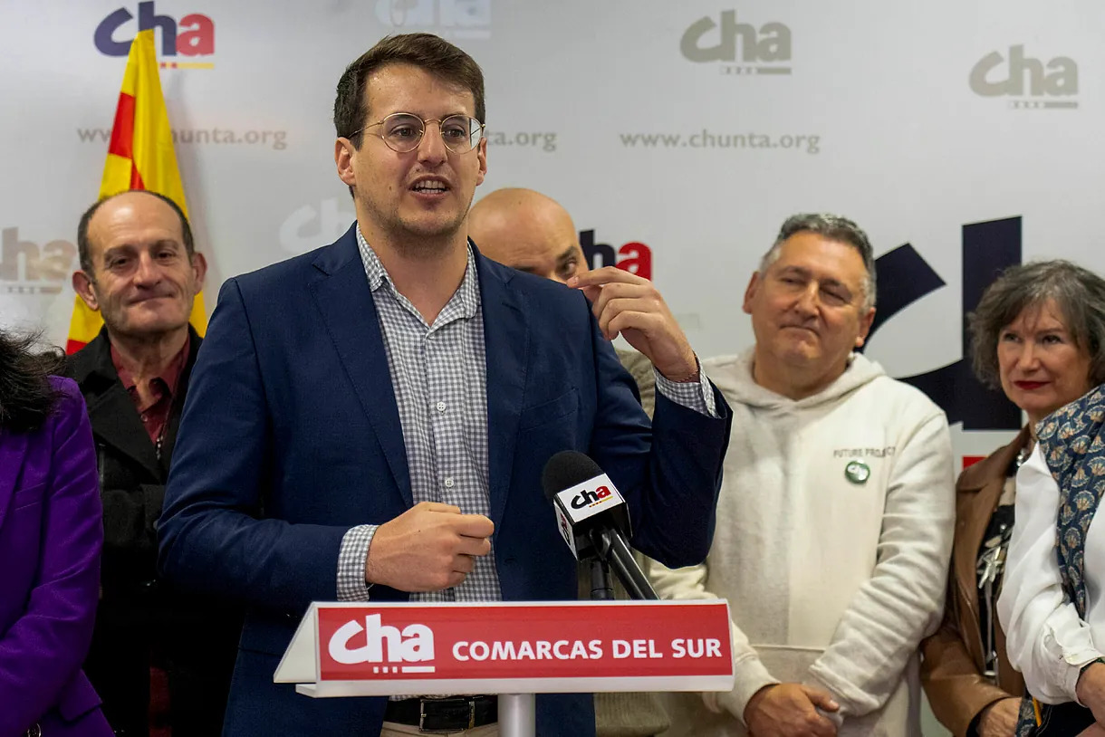 Chunta pacta con IU y Sumar la formación de una lista conjunta en Aragón sin Podemos
