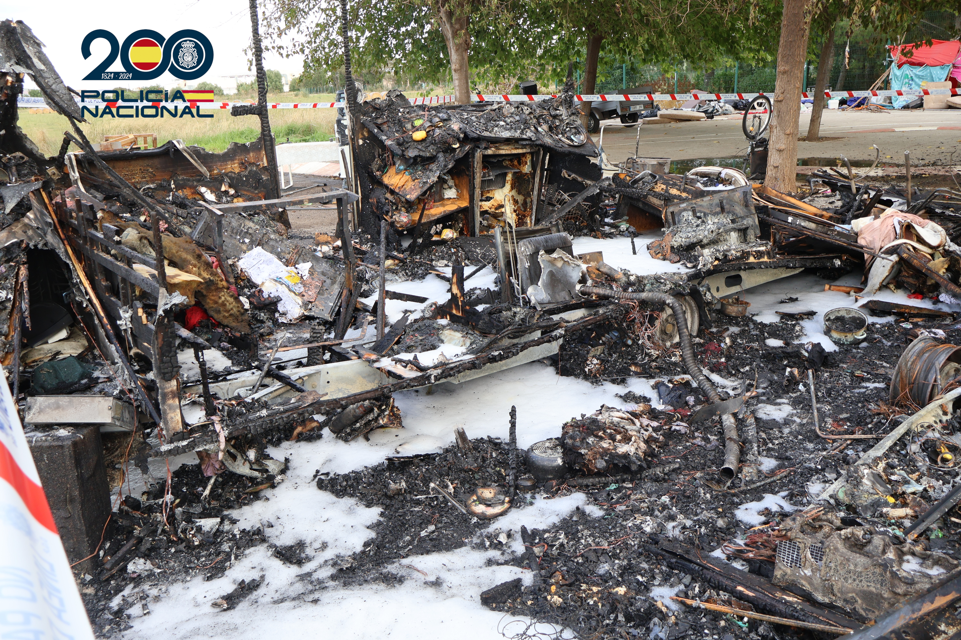 Una pelea entre caravanistas fue el detonante del incendio intencionado de Son Hugo