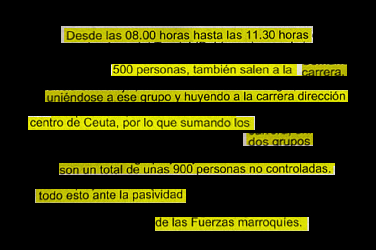 La Policía entrega a la juez Tardón informes íntegros de Ceuta para que certifique si se alteraron