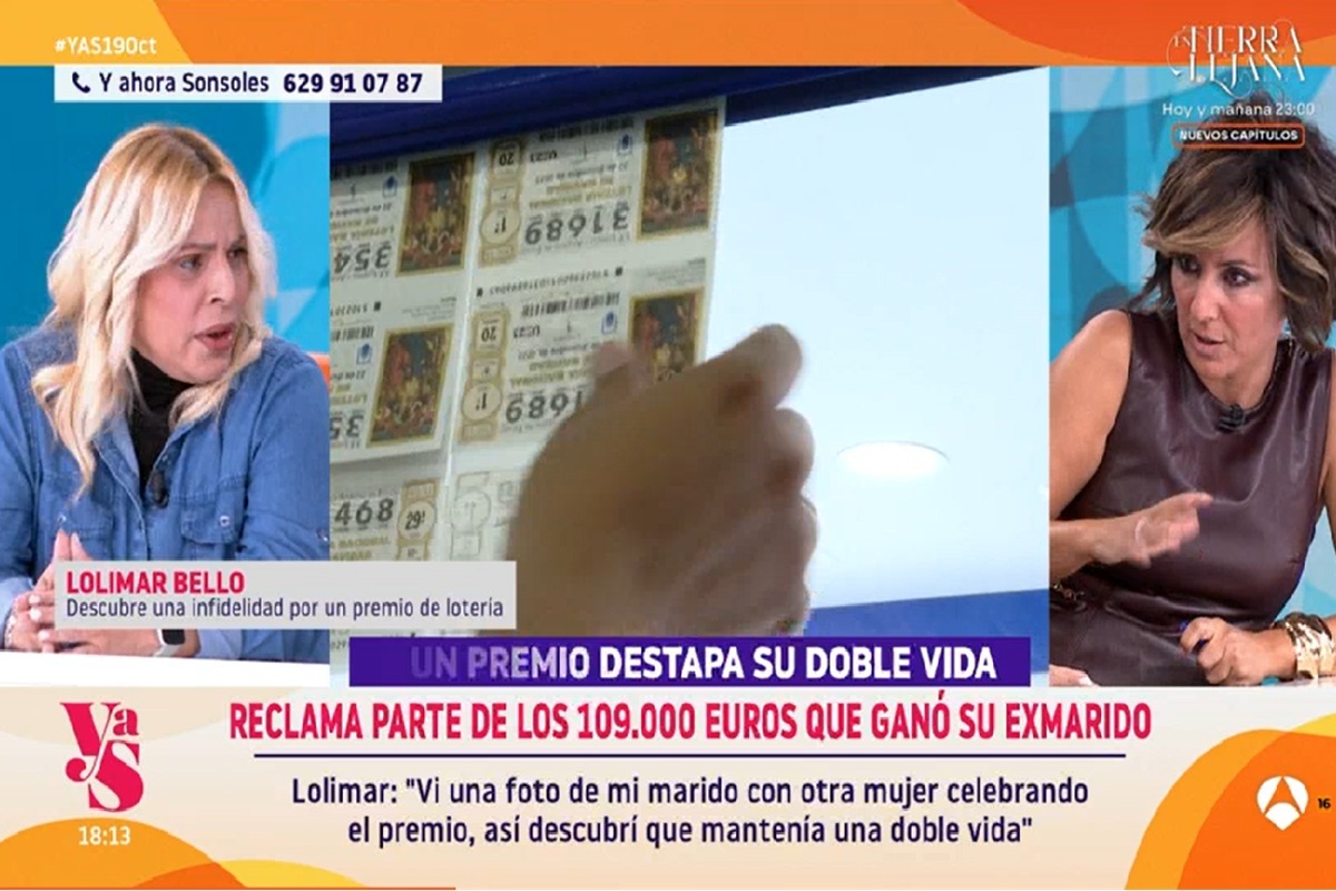 Una mujer descubre la doble vida de su marido al ganar el Gordo de la Lotería con un décimo que le regaló su amante: "Me debe la mitad"