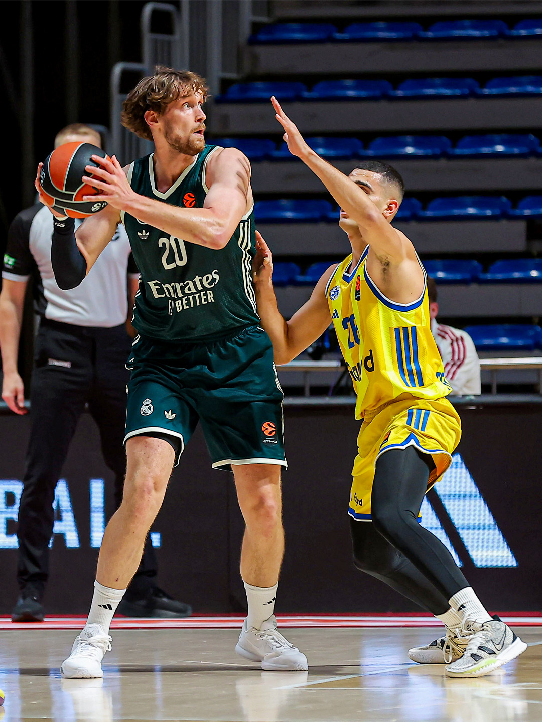 El Real Madrid pide pista: cose a triples al Maccabi para su séptima victoria seguida