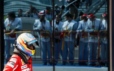 Fernando Alonso, tras el GP Turquía. | Reuters