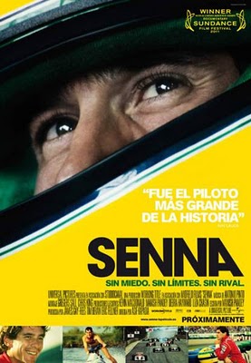 Cartel de la película de Senna.