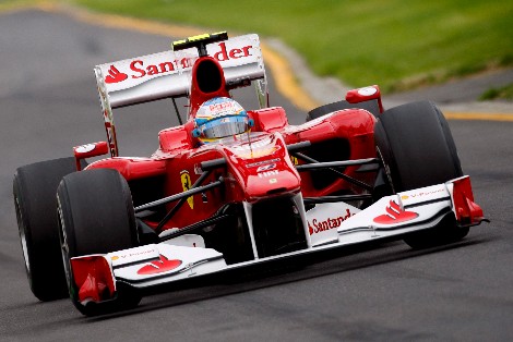 Fernando Alonso, durante la carrera en Melbourne. | Efe 
